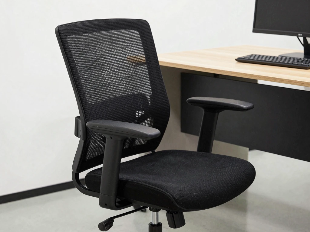 Premium ergonomic chair showcasing comfort features