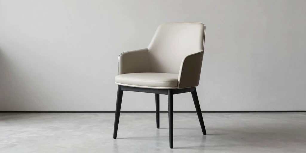 Designer chair from refined collection