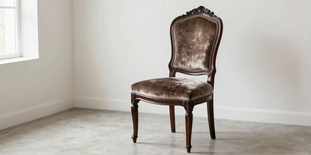 Classic chair from refined collection