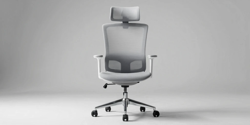 Designer ergonomic chair with modern aesthetic
